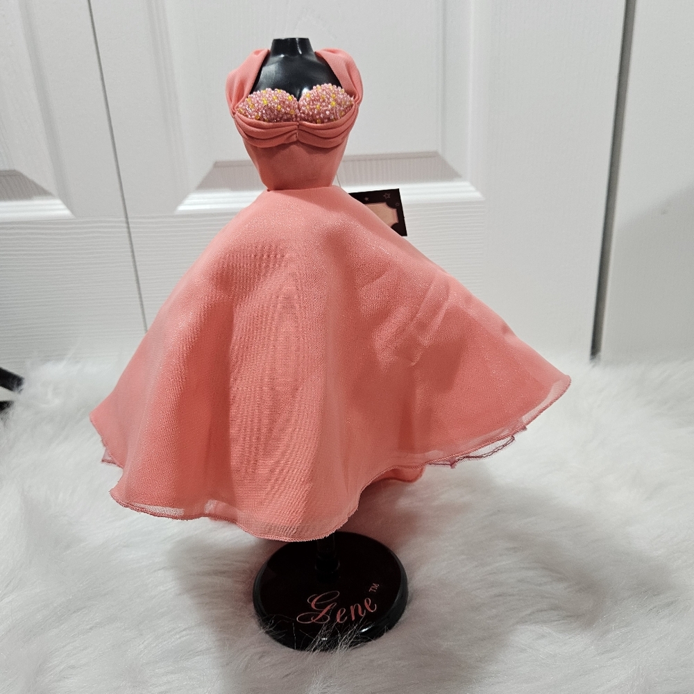 Gene Doll Elegant Pink Dress with Beaded Bodice